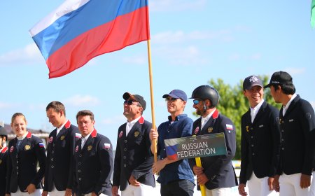 Россияне выиграли III этап Евразийской Лиги по конкуру